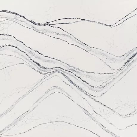 Portrush® quartz by Cambria, a wave colorway