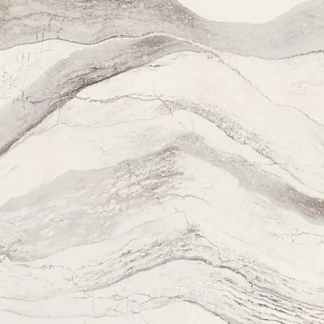 Windsor Brass Satin Ridge™ quartz by Cambria, a wave colorway
