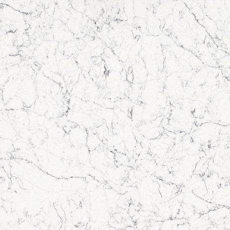 White Attica quartz by Caesarstone, a white colorway