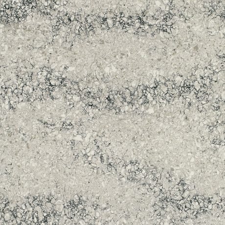 Aura quartz by Hanstone, a warm-grey colorway