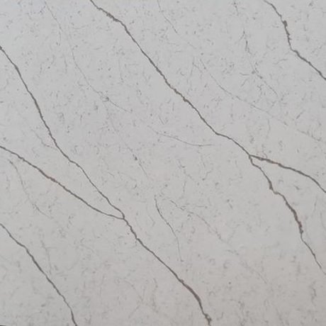 Estes quartz by NuStone, a grey colorway