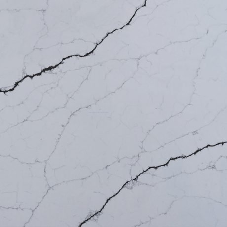 Hilo quartz by NuStone, a white colorway