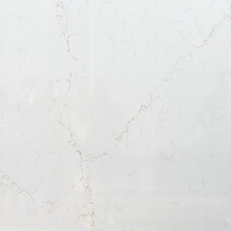 Mammoth Gold quartz by NuStone, a white colorway