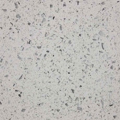 Telluride quartz by NuStone, a white colorway