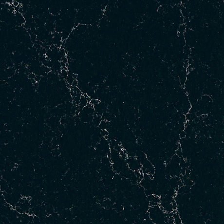 Liberty Black quartz by ONE Quartz, a marble look colorway