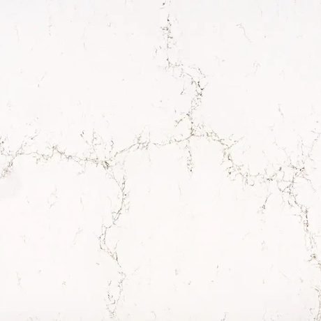 Mystere Gold quartz by Pental, a white colorway