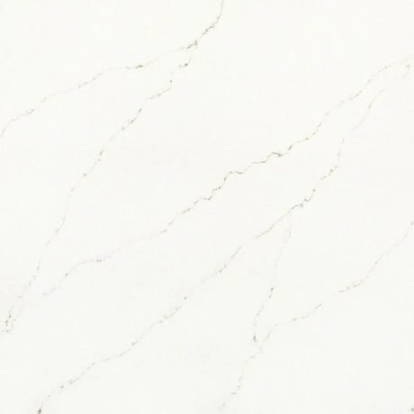 Aspen Calda quartz by Revera, a white colorway