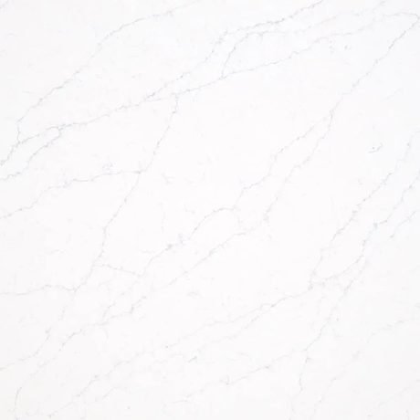 Calacatta Milan quartz by Revera, a white colorway