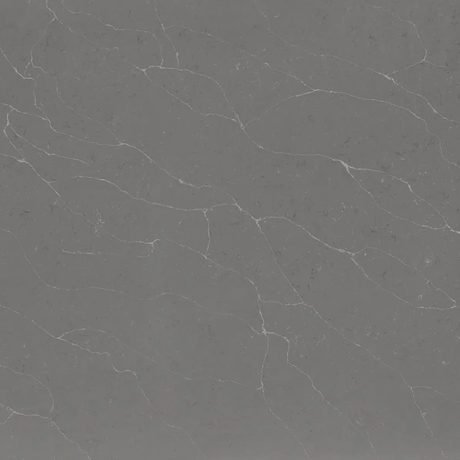 Pietra Grey quartz by Revera, a dark colorway