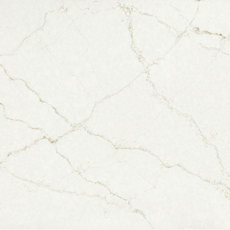 Blanc Élysée quartz by Silestone, a white colorway