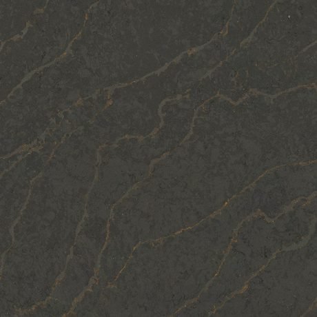 Bohemian Flame quartz by Silestone, a dark colorway