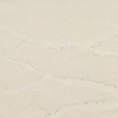 Calacatta Tova quartz by Silestone, a warm-white colorway