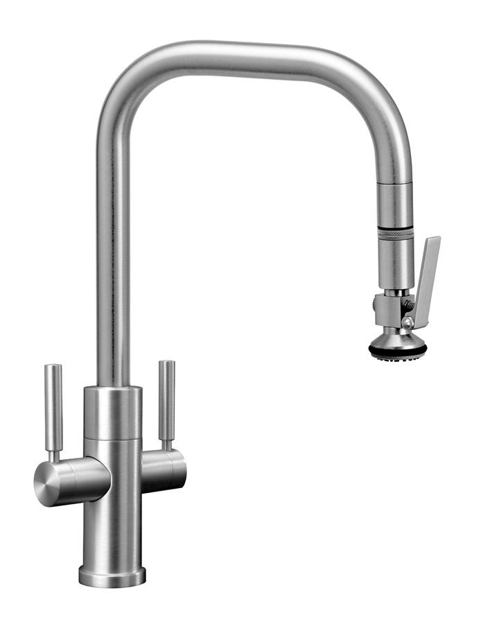 Fulton Modern Pulldown, Lever Sprayer, a faucet by Waterstone, shown in the maker&rsquo;s own photograph