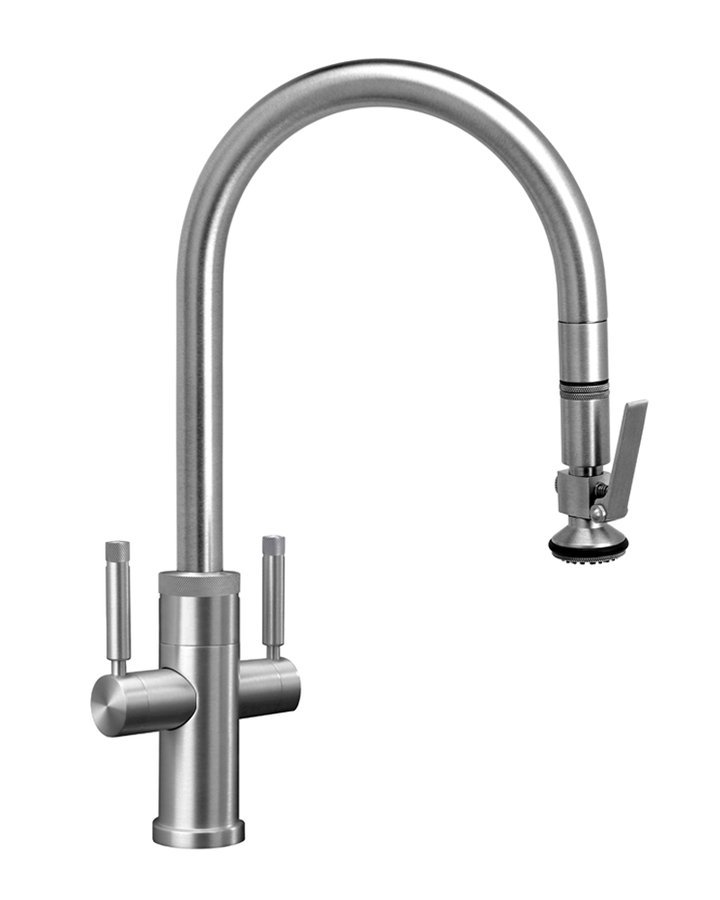 Industrial Pulldown, Lever Sprayer, a faucet by Waterstone, shown in the maker&rsquo;s own photograph