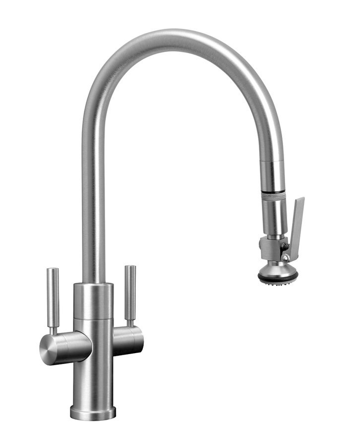 Modern Pulldown, Lever Sprayer, a faucet by Waterstone, shown in the maker&rsquo;s own photograph