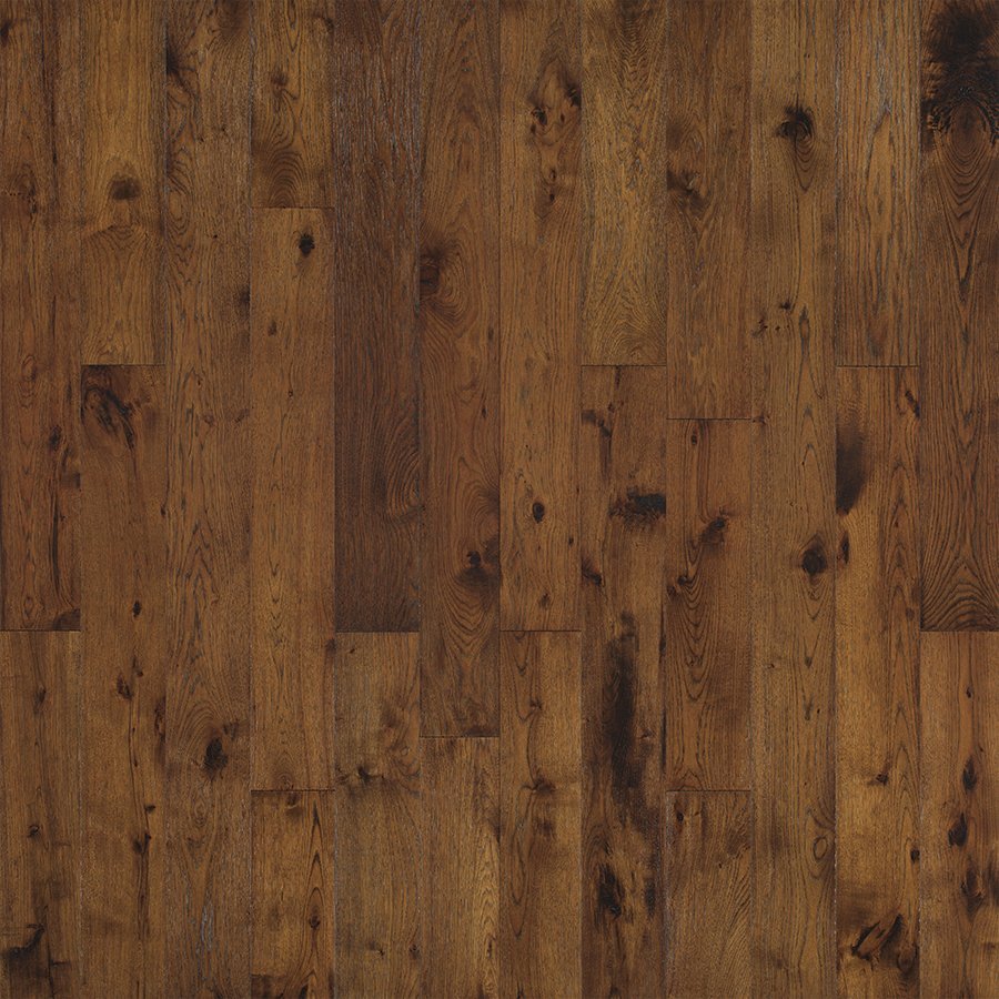 Thoreau Hickory flooring by Hallmark Floors, shown in the maker&rsquo;s own photograph