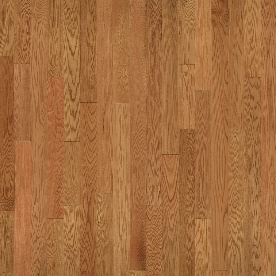 Auburn Red Oak flooring by Hallmark Floors, shown in the maker&rsquo;s own photograph