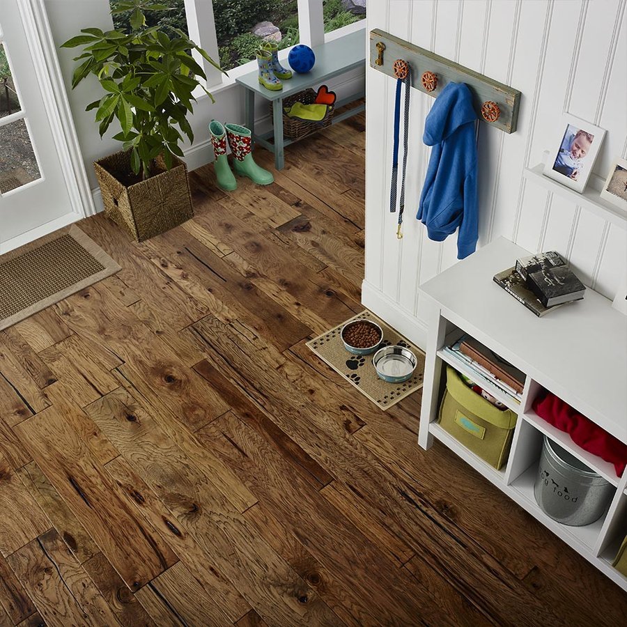 Versailles Hickory Wood Flooring | Olde Time Luxe flooring by Regal Hardwoods, shown in the maker&rsquo;s own photograph