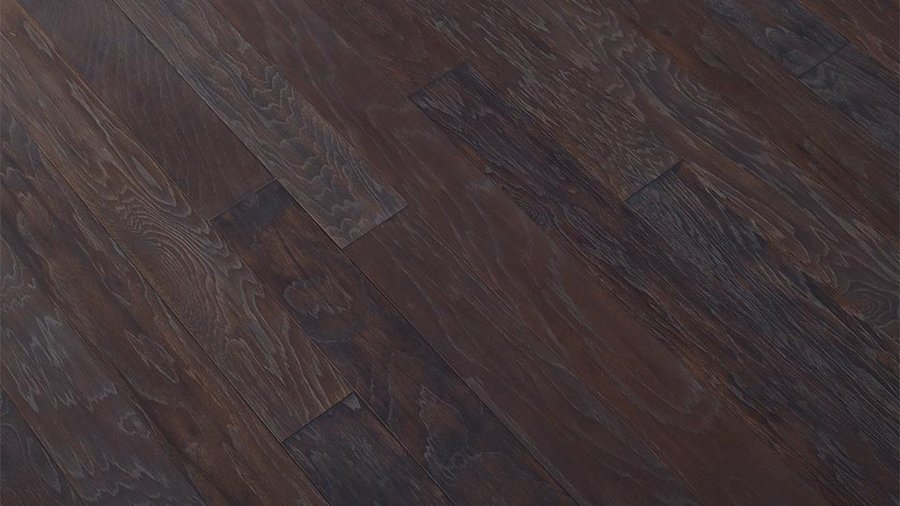Huntington Hickory Wood Floor | On the 9ine flooring by Regal Hardwoods, shown in the maker&rsquo;s own photograph