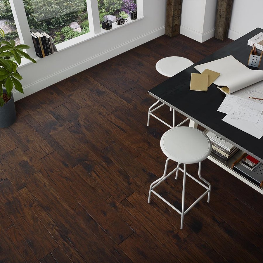 Ducale Hickory Wood Flooring | Olde Time Luxe flooring by Regal Hardwoods, shown in the maker&rsquo;s own photograph