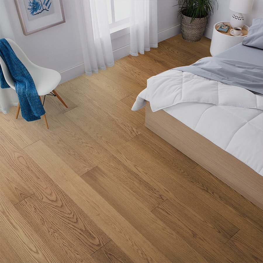Everest Oak Wood Flooring | Merit flooring by Regal Hardwoods, shown in the maker&rsquo;s own photograph