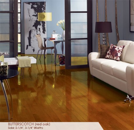 Butterscotch (High Gloss Collection) flooring by Somerset, shown in the maker&rsquo;s own photograph