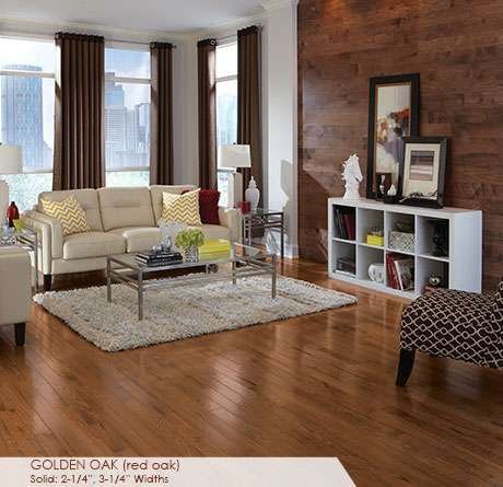 Golden Oak (Color Strip Collection) flooring by Somerset, shown in the maker&rsquo;s own photograph