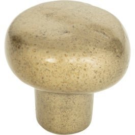 Distressed Round Knob, a knobs and pull by Atlas Homewares, shown in the maker&rsquo;s own photograph