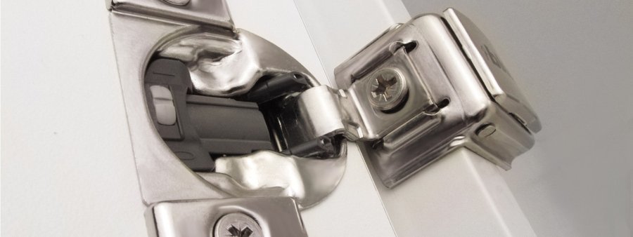 COMPACT BLUMOTION, a hinges and slide by Blum, shown in the maker&rsquo;s own photograph