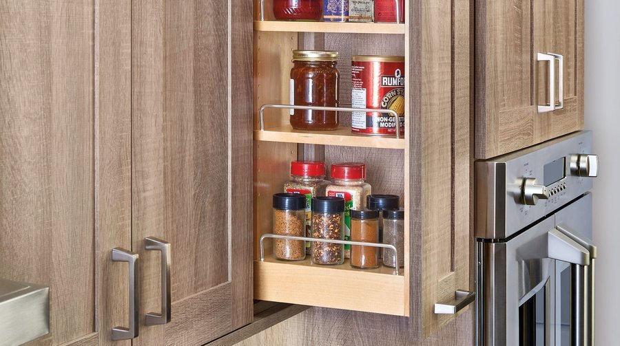Wall Cabinet Pullout, a organizers and pull-out by Rev-A-Shelf, shown in the maker&rsquo;s own photograph