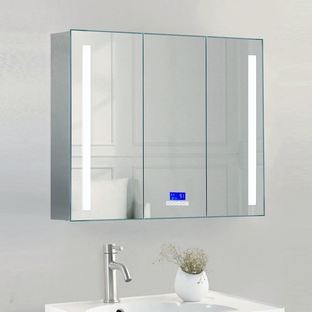 ALFI Brand magnifying/LED medicine cabinet SKU..., a lighted mirrors and medicine cabinets by ALFI Trade