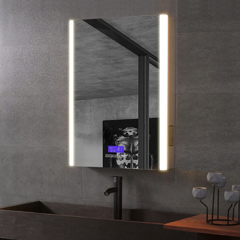 ALFI Brand magnifying/LED medicine cabinet SKU..., a lighted mirrors and medicine cabinets by ALFI Trade