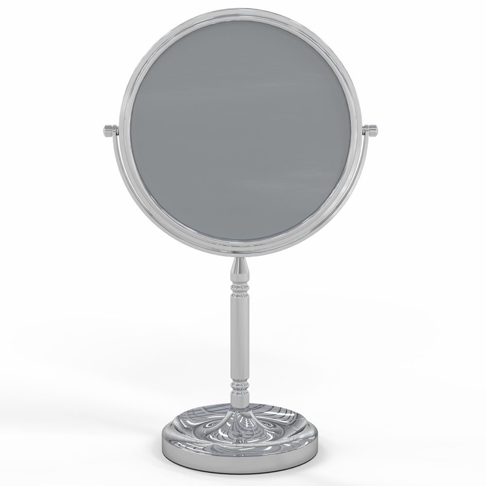 Recessed Base Freestanding Magnified Mirror by Aptations