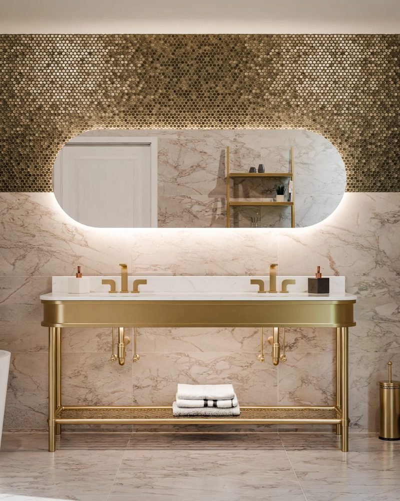 Aurora Lighted Mirror, a lighted mirrors and medicine cabinets by Electric Mirror