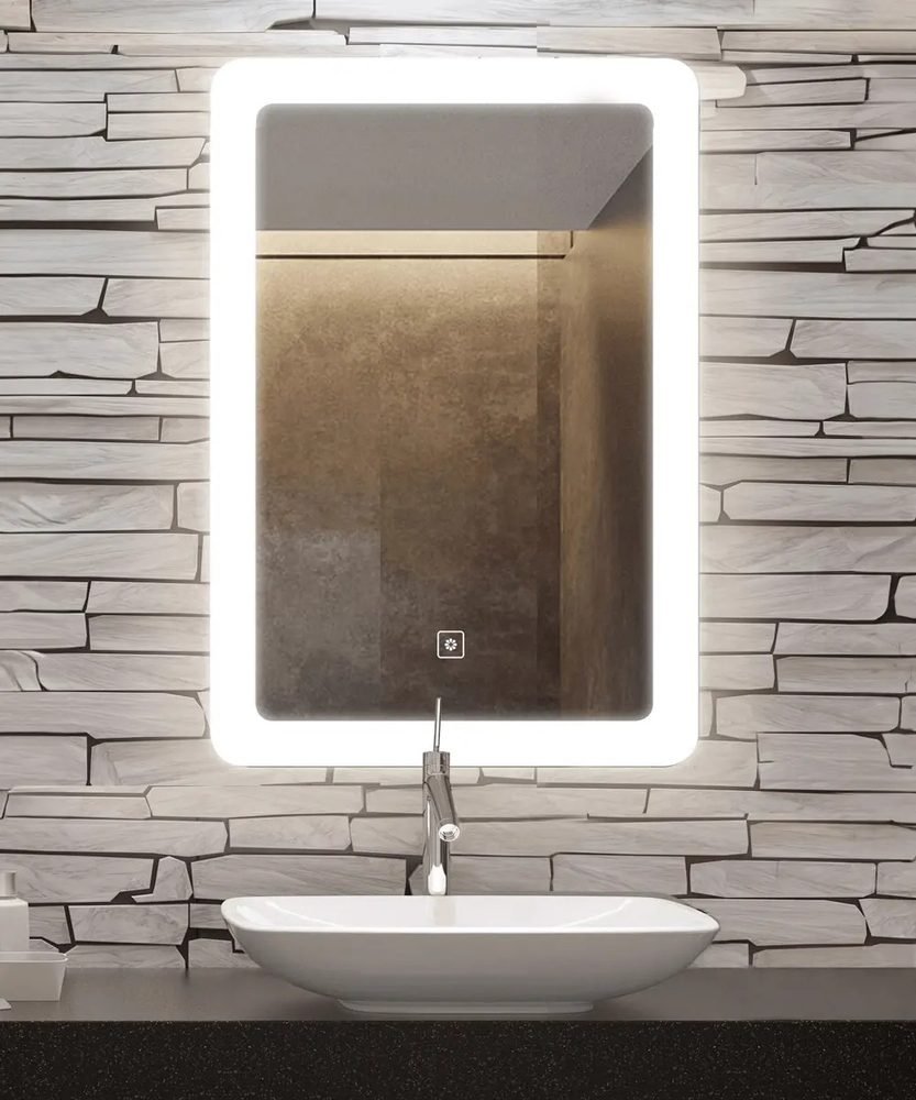 Eyla Lighted Mirror, a lighted mirrors and medicine cabinets by Electric Mirror