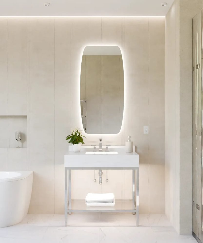 Vanguard Lighted Mirror, a lighted mirrors and medicine cabinets by Electric Mirror