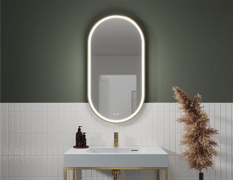 Magna, a lighted mirrors and medicine cabinets by Fleurco