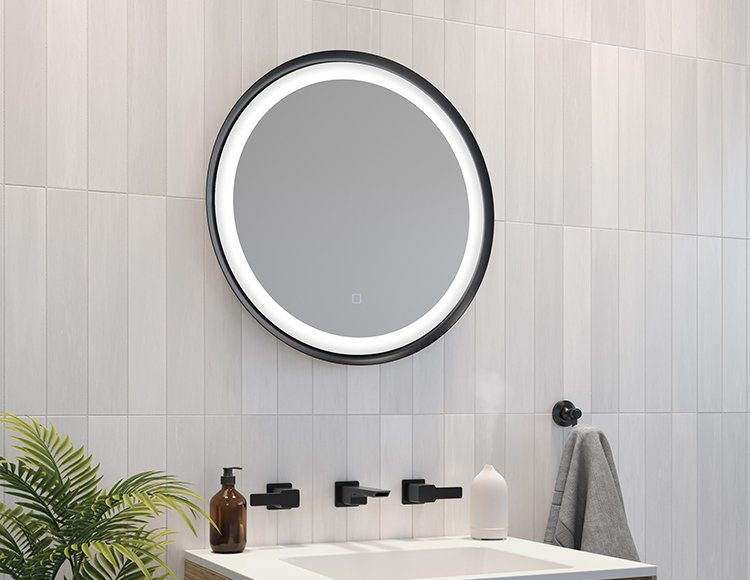 Solis, a lighted mirrors and medicine cabinets by Fleurco