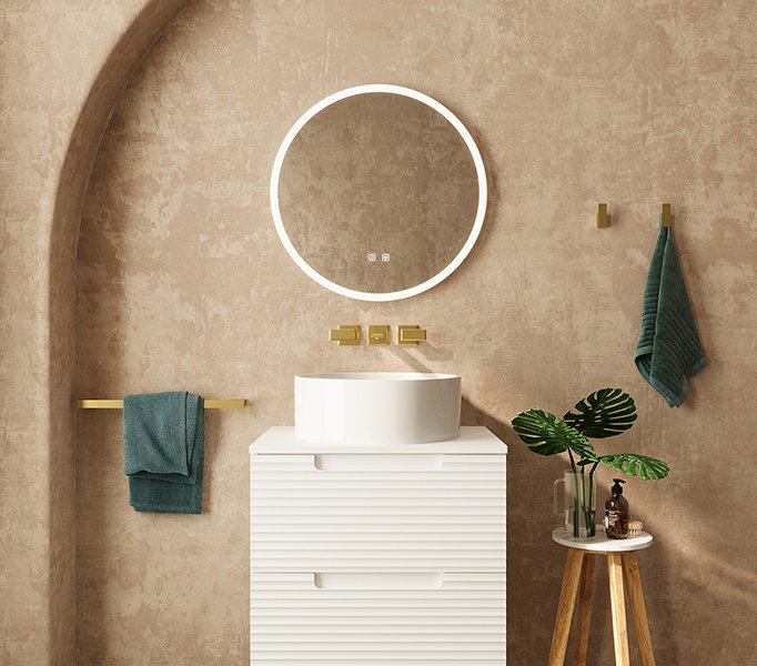 Bennett LED Mirror, a lighted mirrors and medicine cabinets by ICO Bathroom Luxury