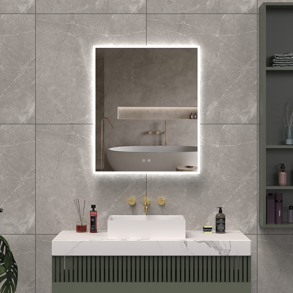 Atlas LED Mirror, a lighted mirrors and medicine cabinets by ICO Bathroom Luxury
