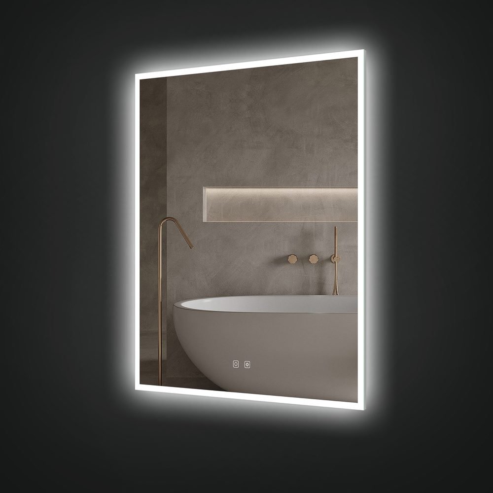 Brio LED Mirror, a lighted mirrors and medicine cabinets by ICO Bathroom Luxury