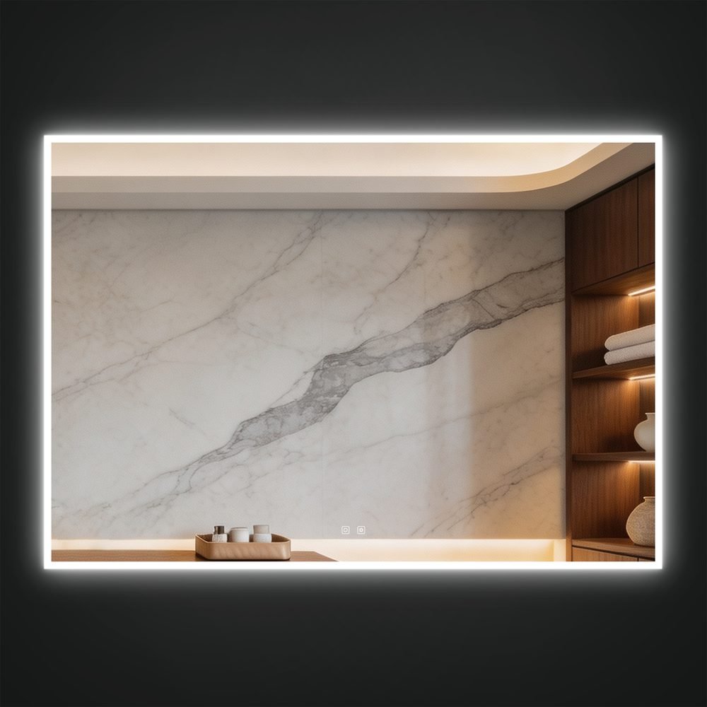 Camden LED Mirror, a lighted mirrors and medicine cabinets by ICO Bathroom Luxury