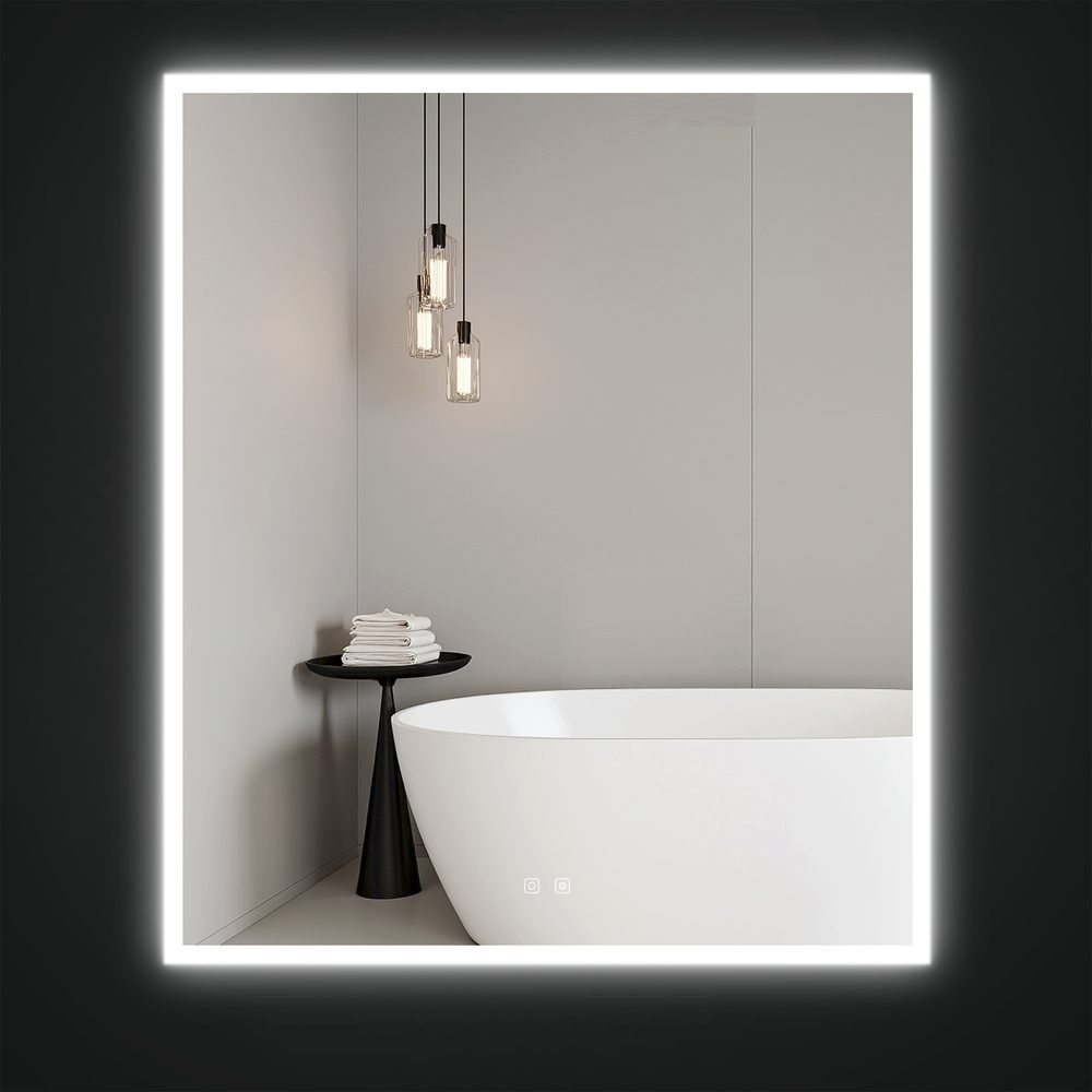Atlas LED Mirror, a lighted mirrors and medicine cabinets by ICO Bathroom Luxury