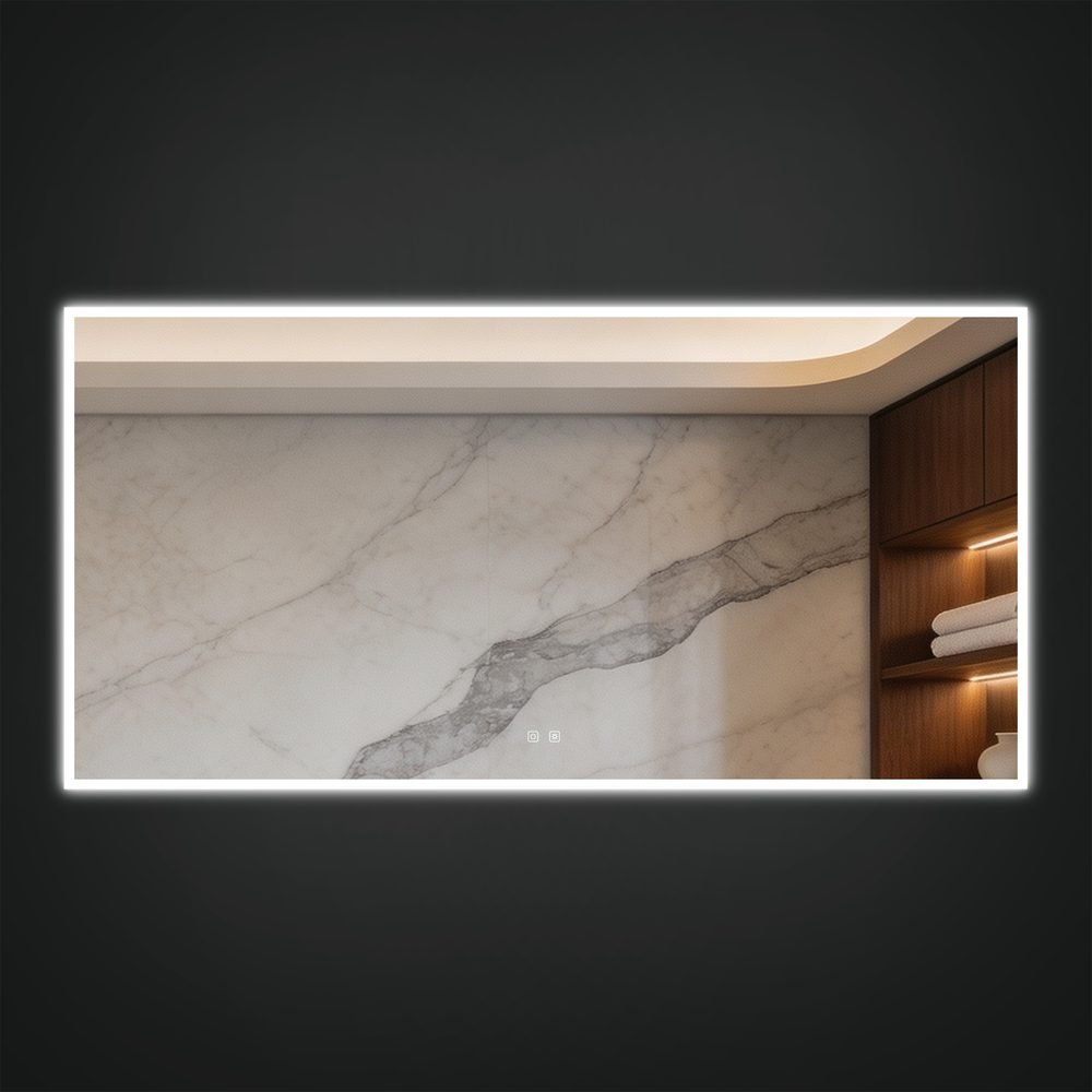 Camden LED Mirror, a lighted mirrors and medicine cabinets by ICO Bathroom Luxury
