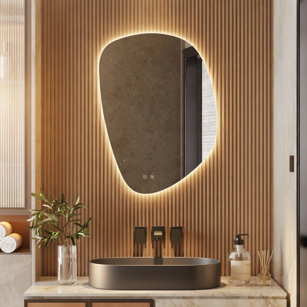 Atlas LED Mirror, a lighted mirrors and medicine cabinets by ICO Bathroom Luxury