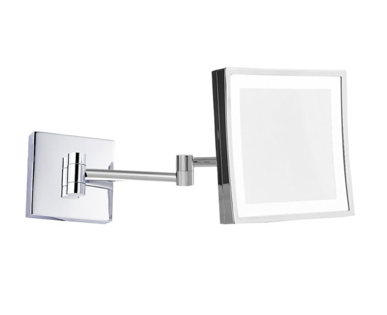 Square 8" Mirror with LED (KCM-SQ-8LD),..., a lighted mirrors and medicine cabinets by Kartners