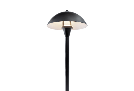 Round Tea-Hat Pathway Light, a outdoor by National Specialty Lighting