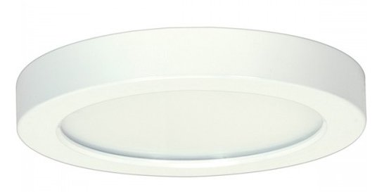 8536 Series, 7 Inch Slim Round Disk, a semi and flush mounts by RP Lighting + Fans