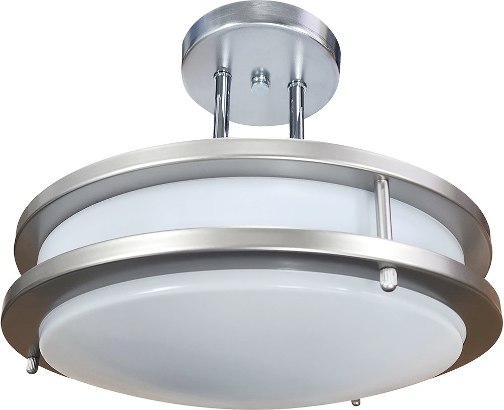 4341-1/4342-1, 12/14" Semi-Flush Round Ceiling..., a semi and flush mounts by RP Lighting + Fans