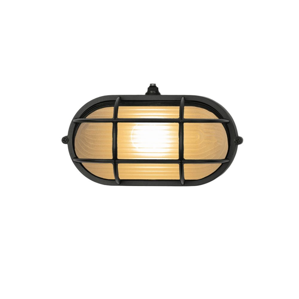 Caged Bulk Head Oval, a outdoor by RP Lighting + Fans